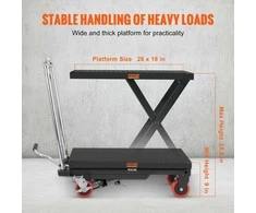 Vevor hidraulinis kėlimo stalelis, 230 kg talpa