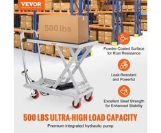 Vevor Hidraulinis keltuvo vežimėlis, 230 kg talpa