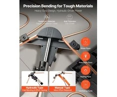 Vevor Hidraulinis vamzdžių lenkimo komplektas, 6 mm–22 mm