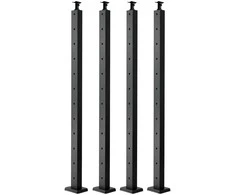 Vevor horizontalus kabelių turėklų stulpas 107x2.54x5.08 cm