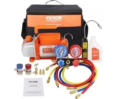 Vevor HVAC vakuuminis siurblys su manometru