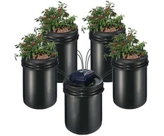 Vevor Hydroponinis RDWC sistema su 4 kibirais