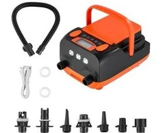 Vevor Įkraunamas ir nešiojamas pompa su 20 PSI ir LED