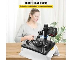 Vevor Šilumos presas 12x15 colių 10 viename