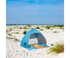 Relaxdays Išskleidžiama paplūdimio pastogė „Beach Shell Pop-up“
