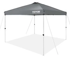 Vevor Išskleidžiama pavėsinė 3x3 m su krepšiu