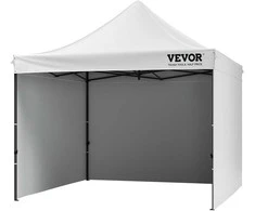 Vevor Išskleidžiama pavėsinės palapinė 304x304cm su sienelėmis