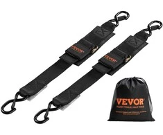 Vevor Ištraukiamos sagties diržai 5 cm x 60 cm valtims (2 vnt.)
