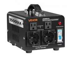 Vevor Įtampos keitiklis transformatorius 1500VA