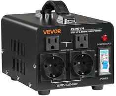 Vevor Įtampos keitiklis transformatorius 1500VA
