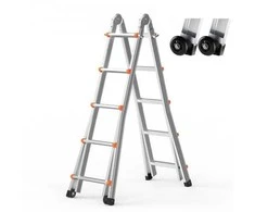 Vevor Ištraukiamos kopėčios 16.7 FT su rėmu
