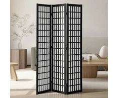 Vevor Japonų kambario dalytuvas, 3 panelių siena