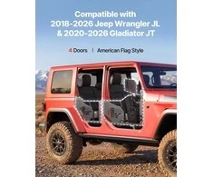 Jeep tubularinės durys 2018-2026