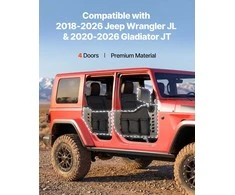 Jeep Wrangler ir Gladiator plieninės durys