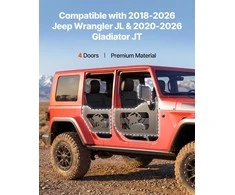 Jeep Wrangler ir Gladiator vamzdinės durys