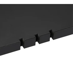 Laikiklis Relaxdays Juodas monitoriaus stovas 2 monitoriams