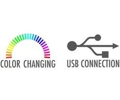 None Kabanti kaboji žvaigždės lemputė su 45 LED RGB