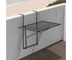 VEVOR Kabantysis balkono stalas metalinis 19 x 24 cm