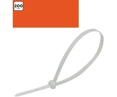 BLACK &amp; DECKER kabelių užrašų laikikliai 200 vnt Juodas+DECKER