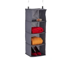 Relaxdays Kabinama lentyninė spintos organizatorė, 4 skyriai