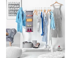 Relaxdays Kabinama lentyninė spintos organizatorė, 4 skyriai