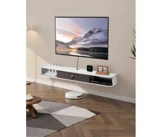 TV staliukas Vevor kabinamas televizoriaus stovas 140 cm su skylių angomis