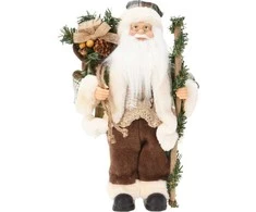 Christmas Decoration Kalėdinė dekoratyvinė figūrėlė 30 cm ruda
