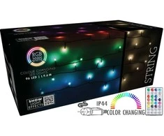 Christmas Decoration Kalėdinės LED girliandos 96 RGB su pultu