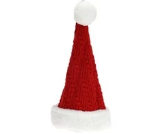 Christmas Decoration kalėdų senelio kepurė 30x40 cm