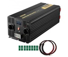 Vevor Keitiklis 6000W 12V į 230V su LCD ekranu