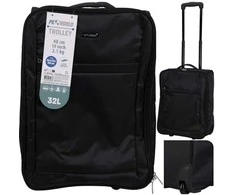 Proworld kelioninis kabininis lagaminas 32l juodas