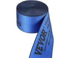 VEVOR Keltuvų diržai 10,2 cm x 9,1 m, mėlyni (10 vnt.)