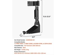 VEVOR Keltuvo laikiklis Jeep Wrangler 1986-2024