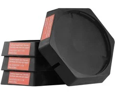 Vevor Kemperinės atramos rinkinys (4 dalių), 9 cm guminiai padai