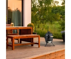 Relaxdays Keraminė Kamado kepsninė
