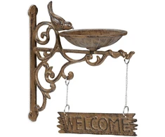 Kodustaar Ketaus paukščių maudyklė WELCOME