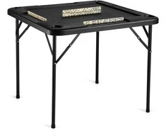 Vevor Keturkampis Mahjong stalas su laikikliais
