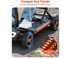 Vevor Keturratis elektrinis mobilumo motoroleris