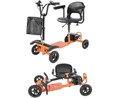 Vevor Keturratis sulankstomas elektrinis motoroleris