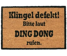Kodustaar Kokosinis durų kilimėlis DING DONG