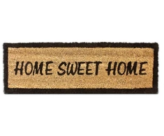 Kodustaar Kokosinis durų kilimėlis HOME SWEET HOME 75 x 25 cm
