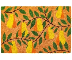 Relaxdays Kokosinis durų kilimėlis su motyvu, 60x40 cm