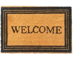 Kokosinis durų kilimėlis: Welcome