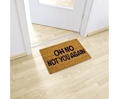 Kodustaar Kokoso pluošto durų kilimėlis „Oh No“ 40 x 60 cm