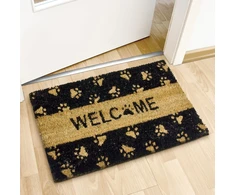 Kodustaar Kokosų pluošto durų kilimėlis „Paws Welcome“