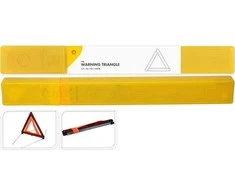 Stacja Partnerska Shell Kompaktiškas įspėjamasis trikampis su dėklu