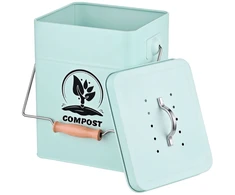 Relaxdays Komposto dėžė su kvapų filtru 6 litrai