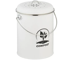 Relaxdays Komposto kibiras su kvapų filtru 5,5 litro
