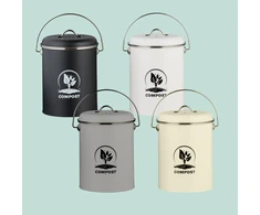 Relaxdays Komposto kibiras su kvapų filtru 5,5 litro