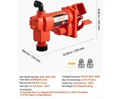 VEVOR Kuro perdavimo siurblys 230V